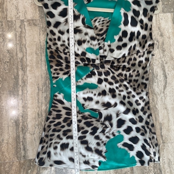 ROBERTO CAVALLI LEOPARD SILK TOP - Picture 10 of 14
